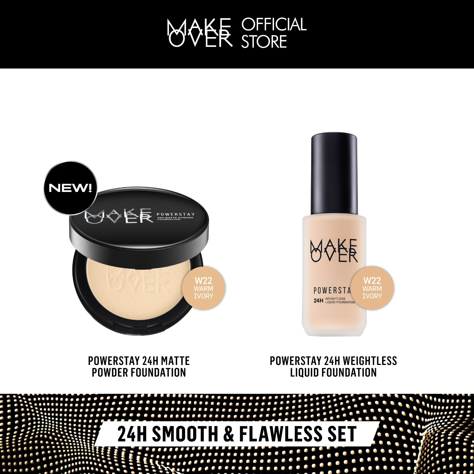 Harga Baru Turun: MAKE OVER 24H Smooth