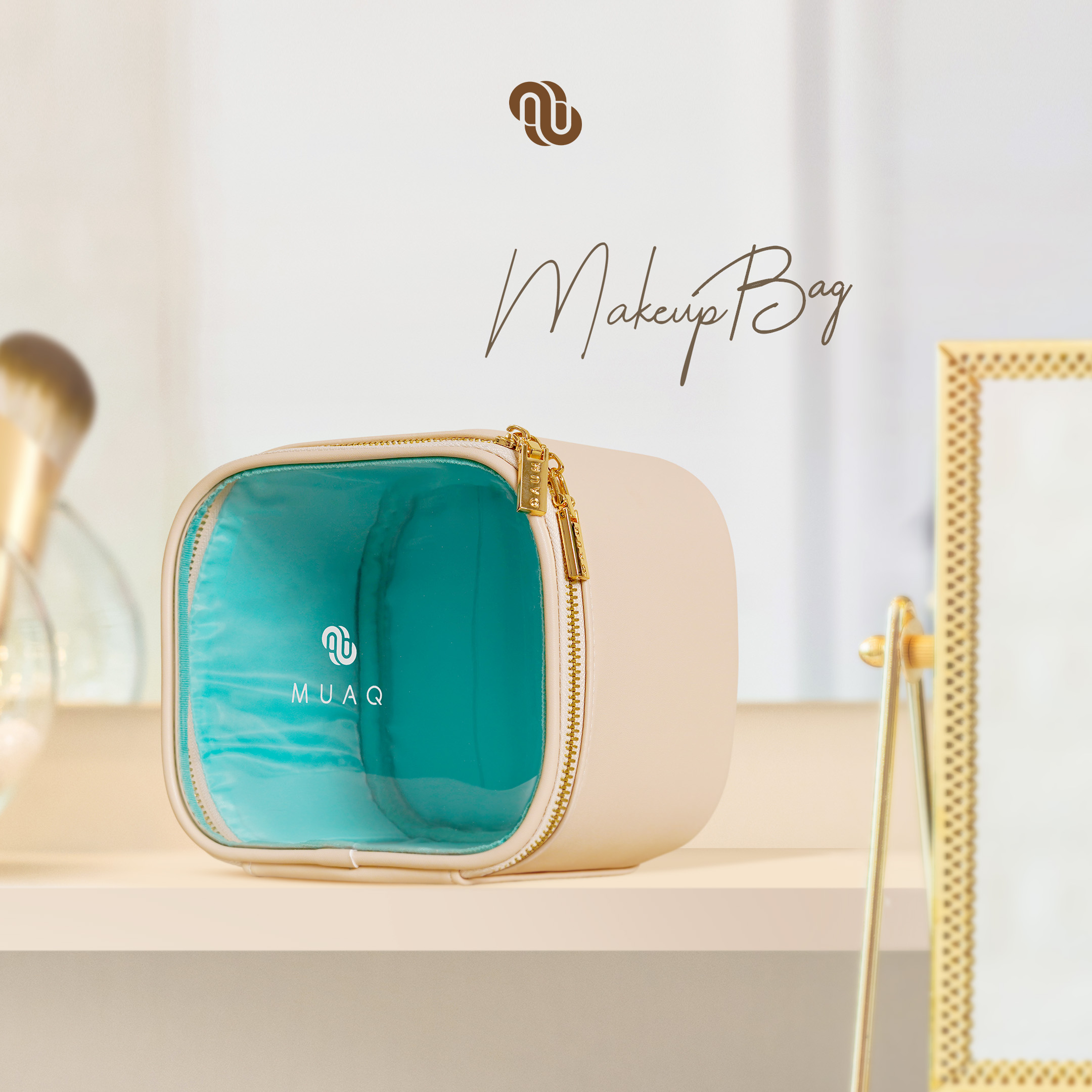 Harga Baru Turun: MUAQ Makeup Bag