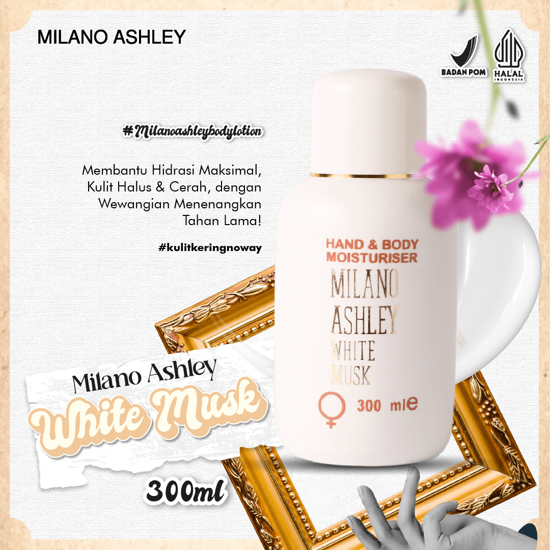 Harga Baru Turun: MILANO ASHLEY White — Musk Hand