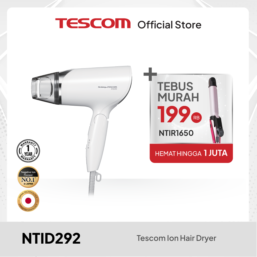Harga Baru Turun: Tescom Ion Hair Dryer