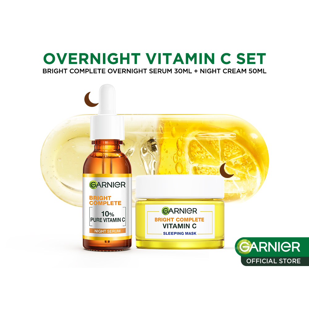 Harga Baru Turun: Garnier Vitamin C — Night Kit