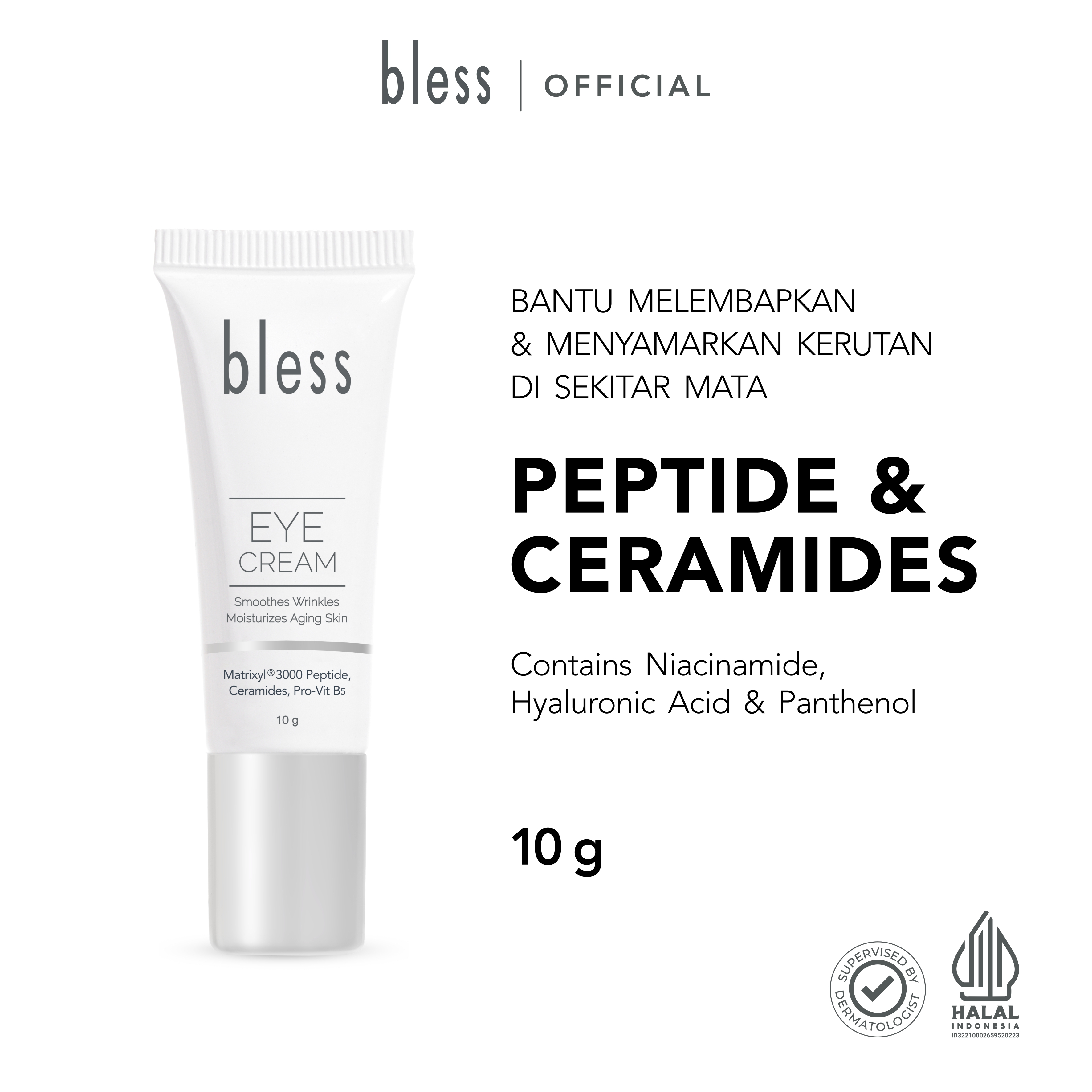 Harga Baru Turun: Bless Eye Cream Krim