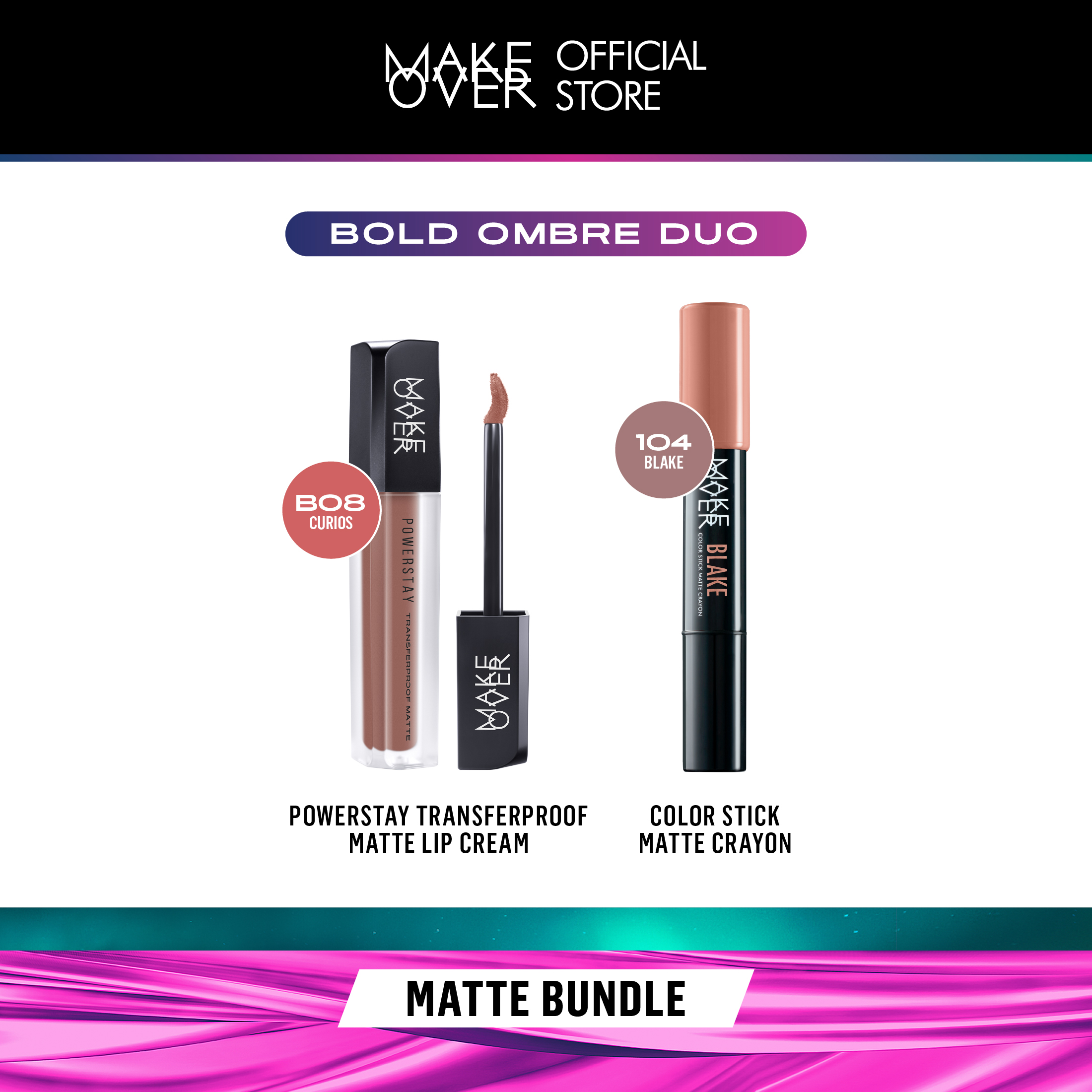 Harga Baru Turun: MAKE OVER Bold Ombre