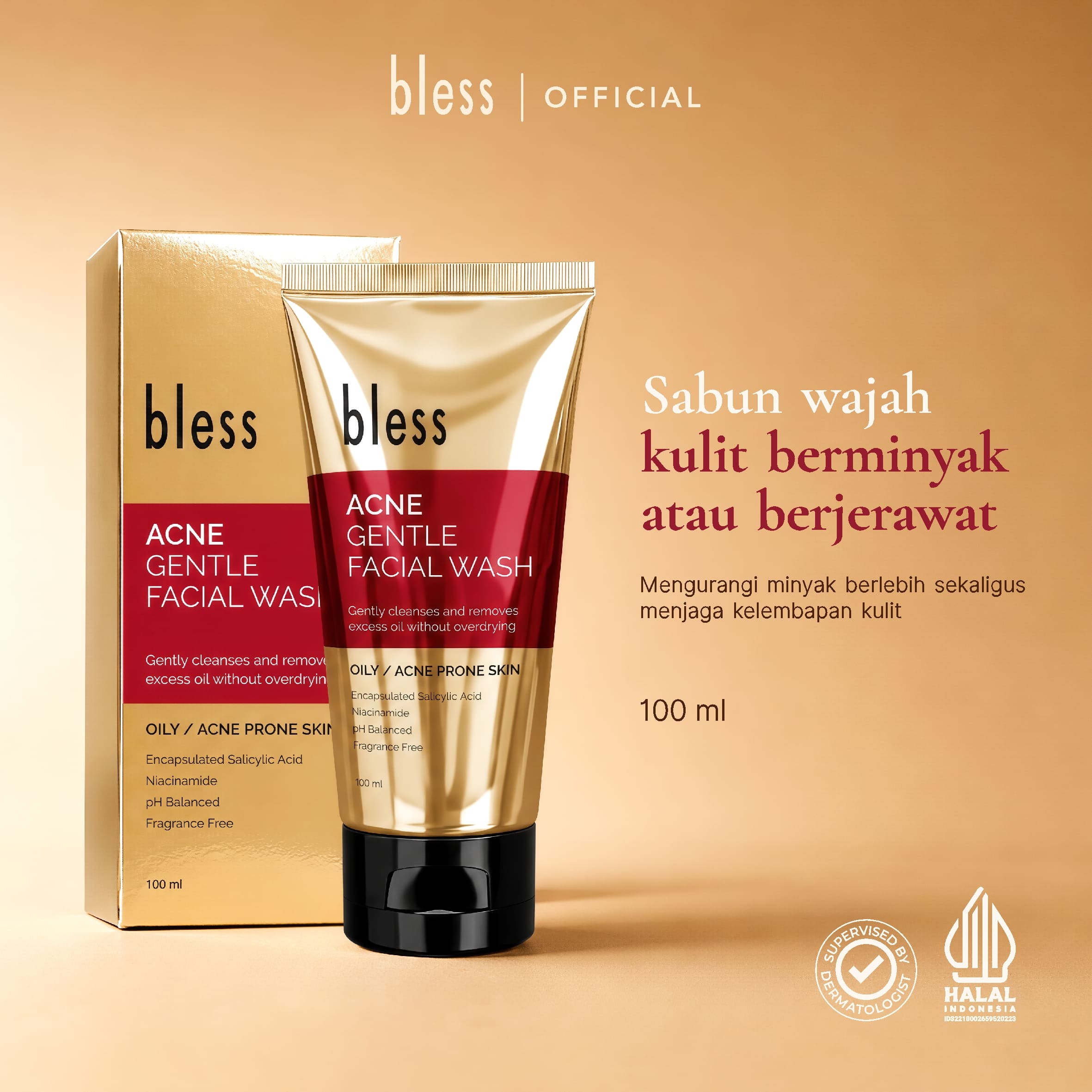 Harga Baru Turun: Bless Acne Gentle