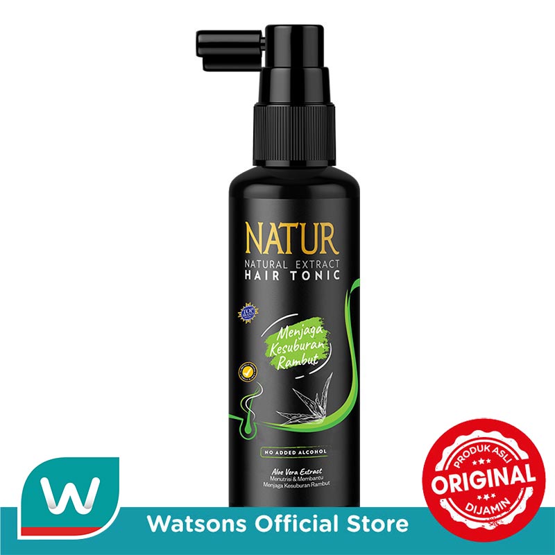 Turun 31%: Natur Hair Tonic Aloevera