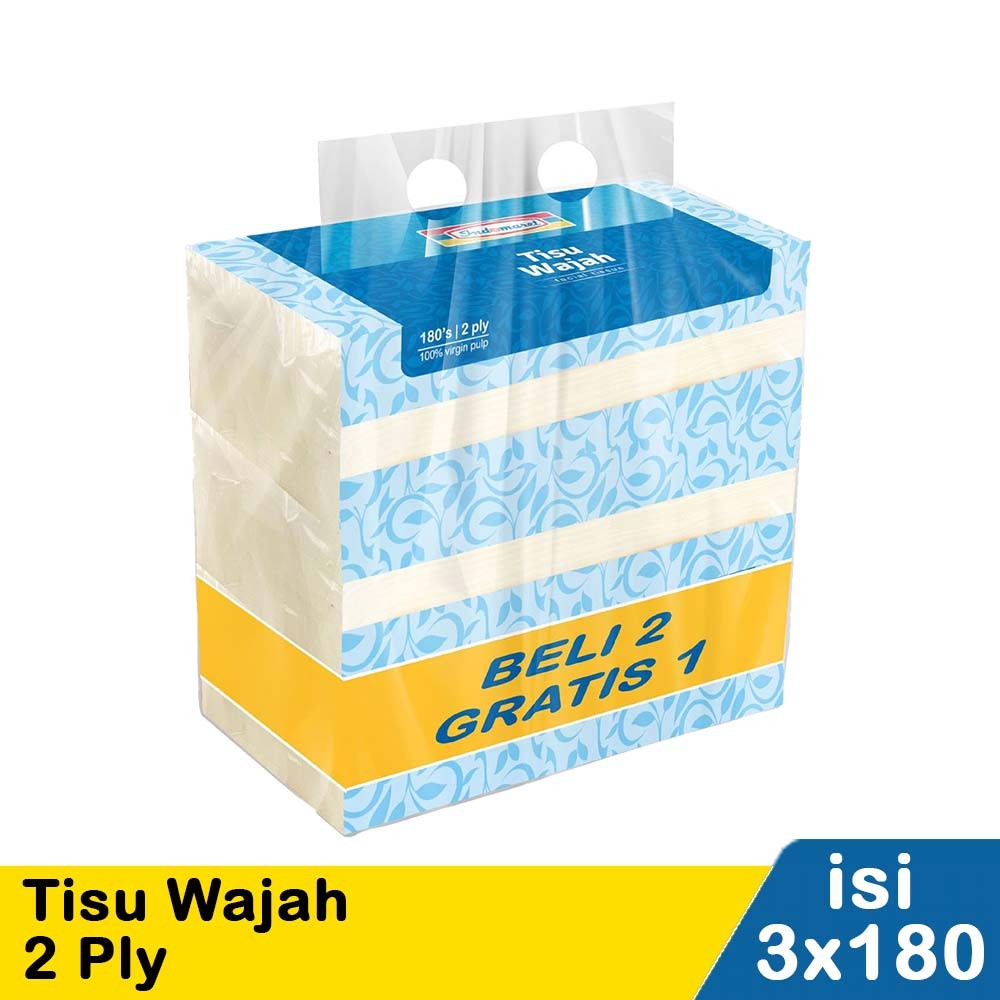 Harga Baru Turun: INDOMARET FACIAL TISSUE 2 PLY (2+1)