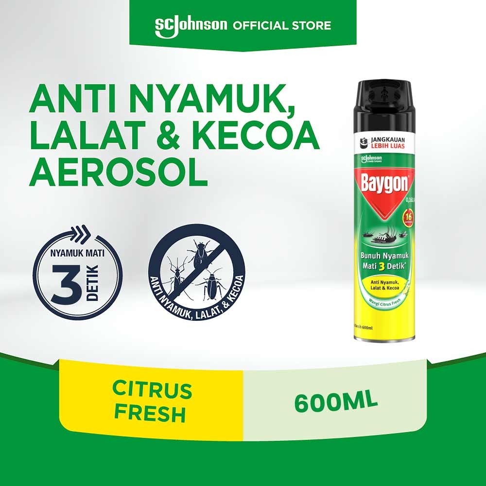 Turun 24%: BAYGON INSEKTISIDA SPRAY