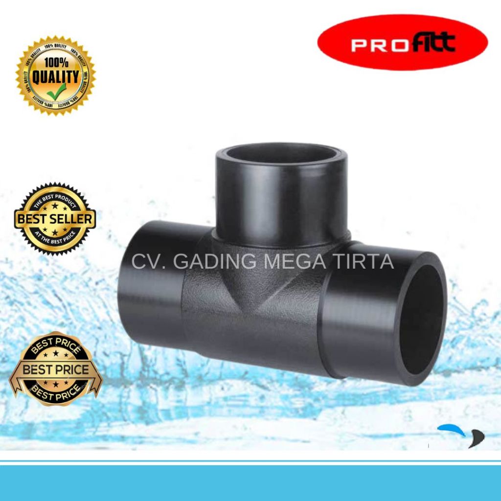 Turun 46%: Butt Fusion Equal Tee Fitting