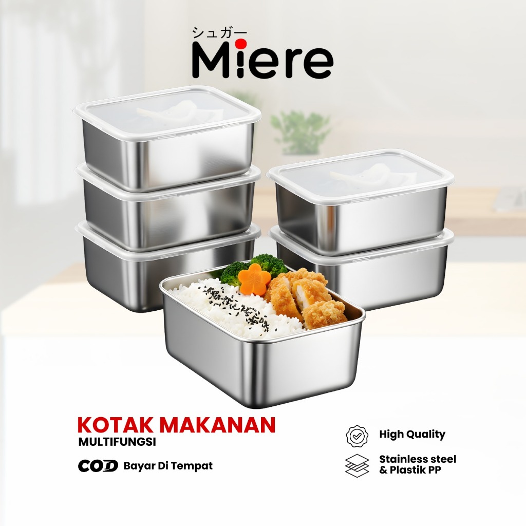 Turun 52%: Miere Home Kotak Makanan