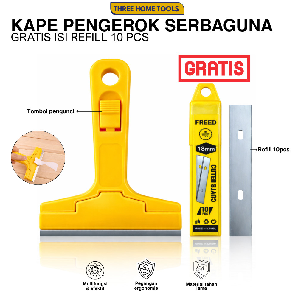 Turun 60%: Alat Pengikis Cat Dinding