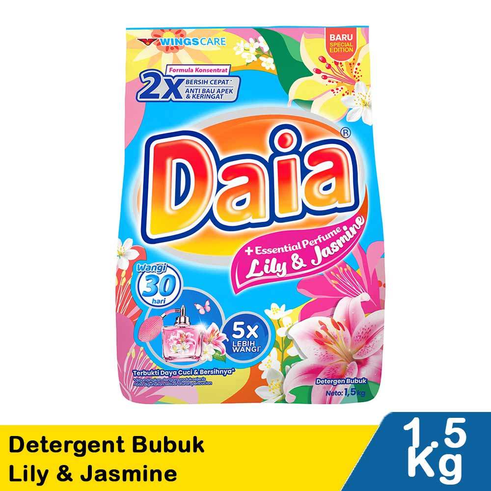 Harga Baru Turun: DAIA DETERGENT BUBUK