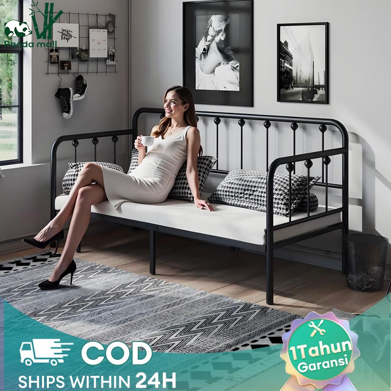 Harga Baru Turun: Sofa Bed Besi Tempa