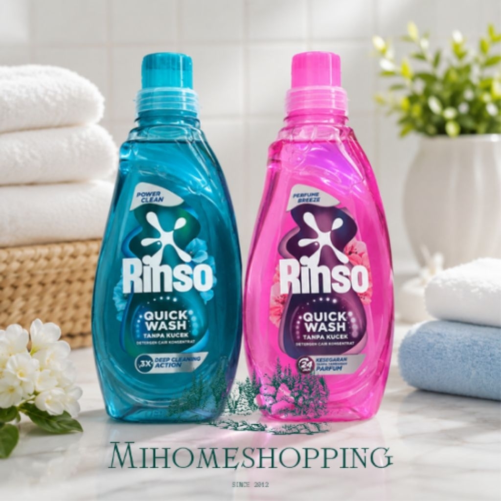 Harga Baru Turun: Rinso Quick Wash