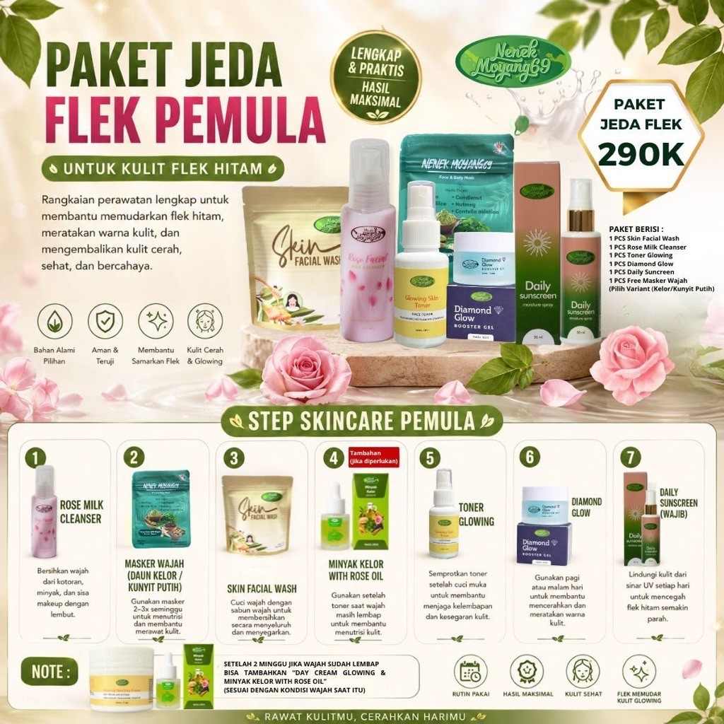 Harga Baru Turun: PAKET JEDA SKINCARE /