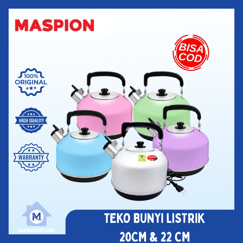 Harga Baru Turun: Maspion Teko Bunyi