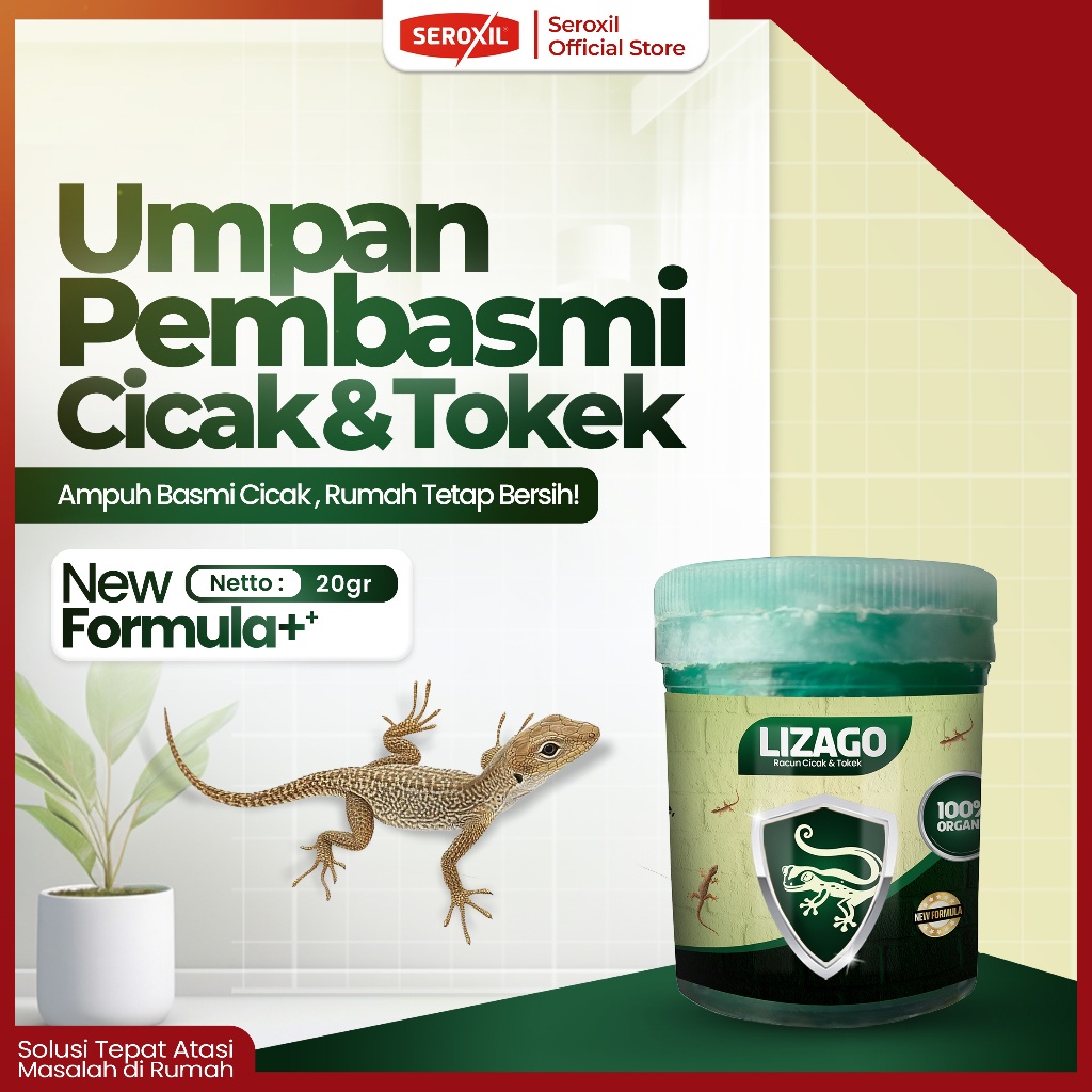 Harga Baru Turun: Seroxil Lizago Umpan