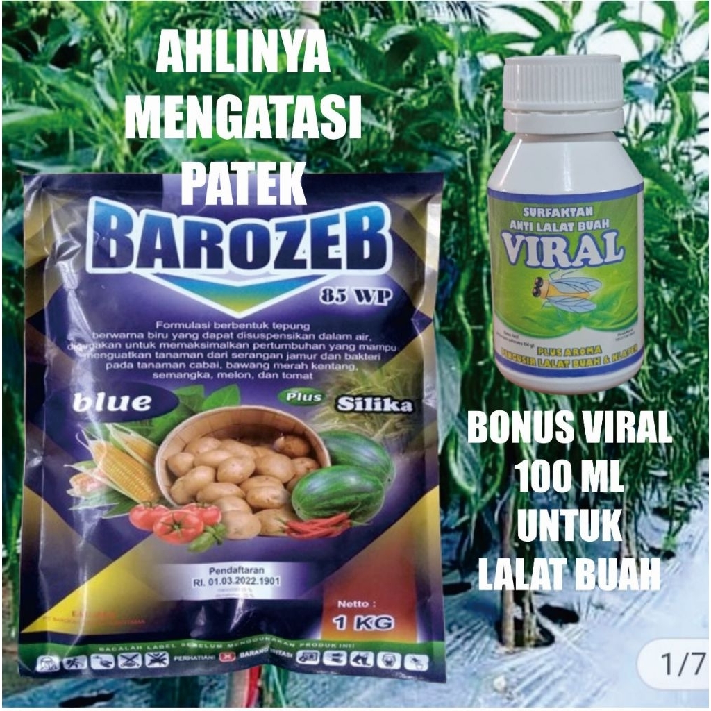 Harga Baru Turun: BAROZEB fungisida 1kg