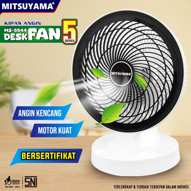 Review Kipas Angin Mitsuyama MS-5544 Mini yang Kencang dan Murah
