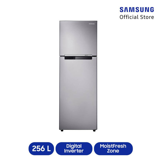 Samsung RT-25FAR-BDSA Lemari Es 2 Pintu - Silver - Khusus Jabodetabek