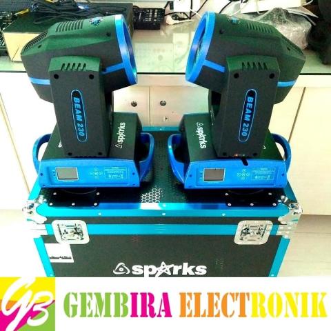 Paket Moving Beam 230 Multicolor Mixer DMX 512 Original Image2