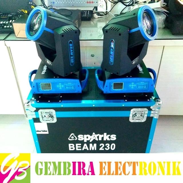 Paket Moving Beam 230 Multicolor Mixer DMX 512 Original