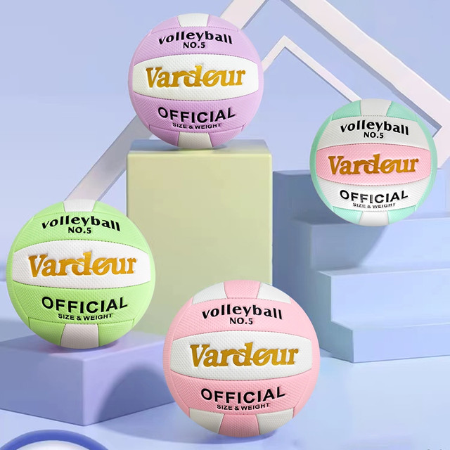 【Vardour】Fivb Standard Size 5 Volleyball - Ergonomic Design Anti-Slip, Durable for Indoor, Outdoor & Beach Courts (Children and Adults)