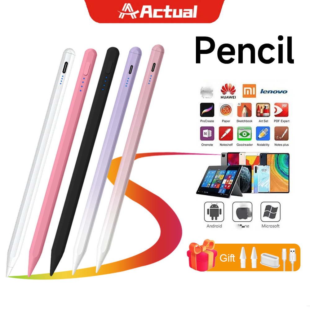 ACTUAL Stylus Pen Universal Palm Rejection Active Stylus Capacitive Pencil for Android/iOS/Windowse/HUAWEI/VIVO