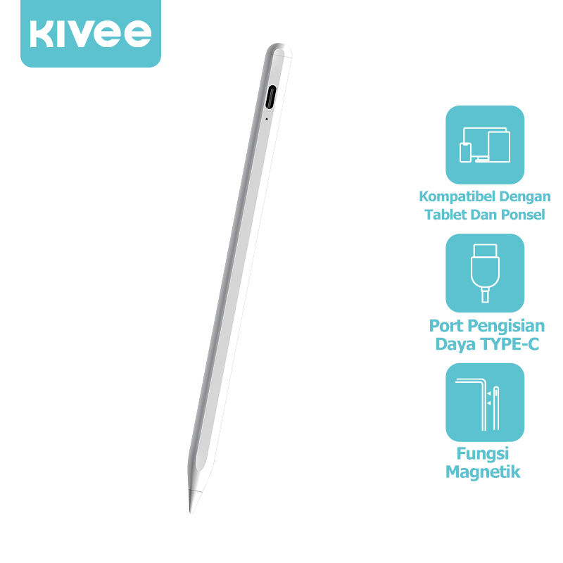 KIVEE Stylus Pen Universal Capacitive Multifunctional Screen Touch Pen Pencil Active Stylus Drawing for Android /iPad /iOS/Tab