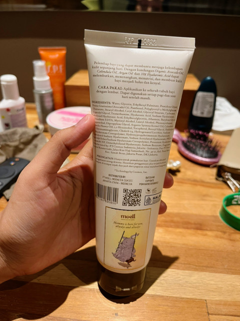 Moell Physical Sunscreen Anak 30gr Dengan SPF (50+) PA(++++) Sunscreen Baby Kids, Bumil Busui, Kulit Sensitif - Tahan Air & Keringat - Microbiome & Skin Barrier Technology Image2