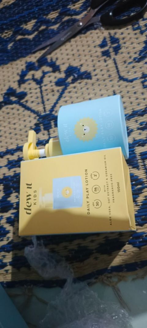 Dew It Kids - Daily Play Lotion SPF 30 PA+++ | Sunscreen Anak | Sunscreen Lotion Sunscreen Kids Lotion Anti Nyamuk Anak Image3