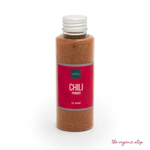 TheorganicStop Cabai Kering Bubuk Chili Powder 50 gram Image1