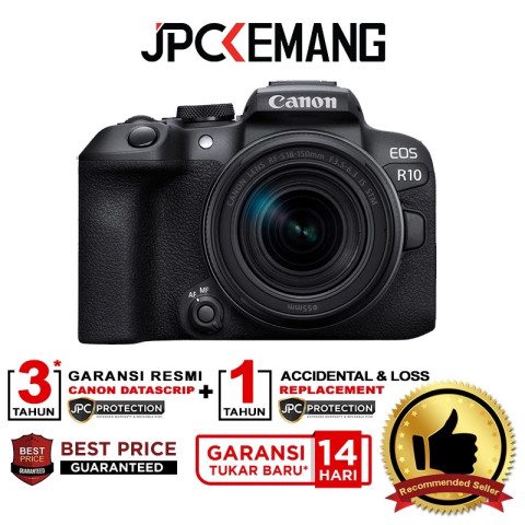 Canon EOS R10 Kit RF-S 18-150mm STM EOS R 10 Kit 18-150 mm GARANSI RESMI Image1