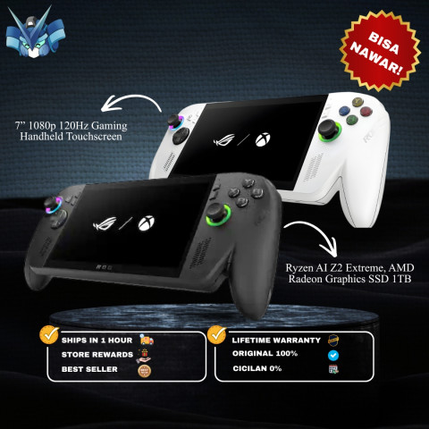 ASUS ROG ALLY X AMD Z1 EXTREME 24GB 1TB W11 7.0FHD 120HZ BLK