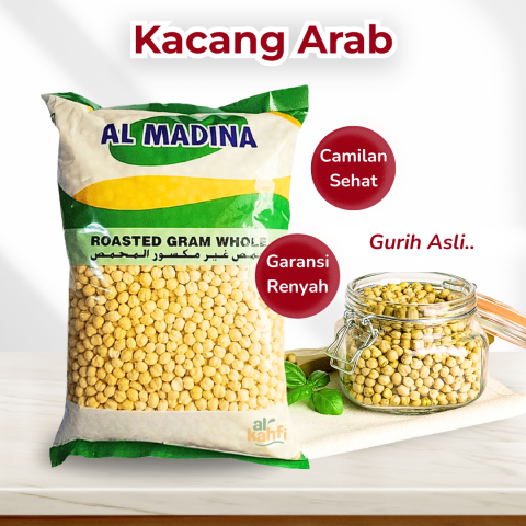 Kacang Arab Panggang 1 Kg Original Oleh-Oleh Haji & Umroh