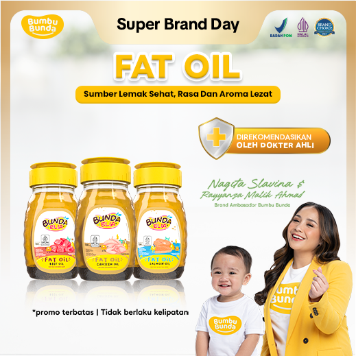 Bumbu Bunda Elia Fat Oil 100ml – Minyak MPASI | BB Booster | No MSG