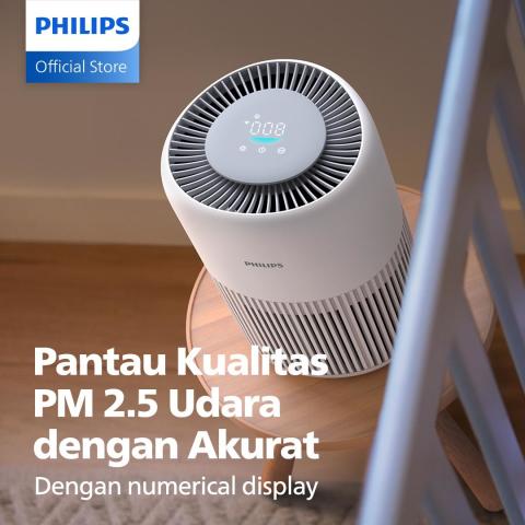 Philips Air Purifier 900i Series AC0950/10 - Air Purifier NanoProtect HEPA - Design Lebih Ringkas - Lengkap dengan Numerical Sensor Image2
