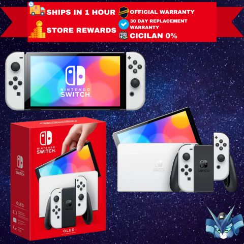 Nintendo Switch OLED Console White