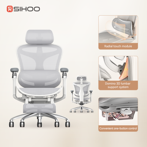 SIHOO Office Chair Doro C300 Kursi Kerja Kantor Ergonomic Gaming