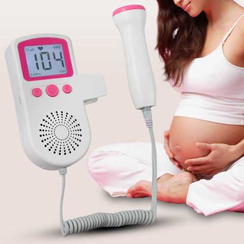 TaffOmicron Alat Deteksi Jantung Janin Fetal Doppler Heartrate Monitor - JSL-T501U Image6