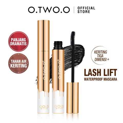 【LIVE】O.TWO.O Mascara Waterproof  Volumizing Lengthen Eye Lash Makeup  maskara black eyelash Hitam