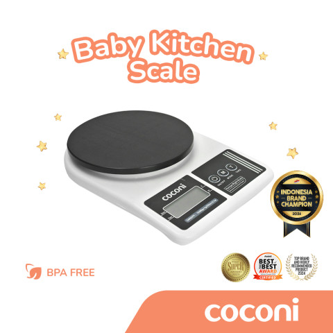 COCONI RecipeRight Baby Kitchen Scale | Timbangan Makan Digital Portable MPASI Bayi