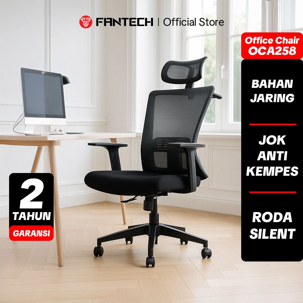 Fantech Kursi Kerja Kantor OCA258 Premium Office Chair