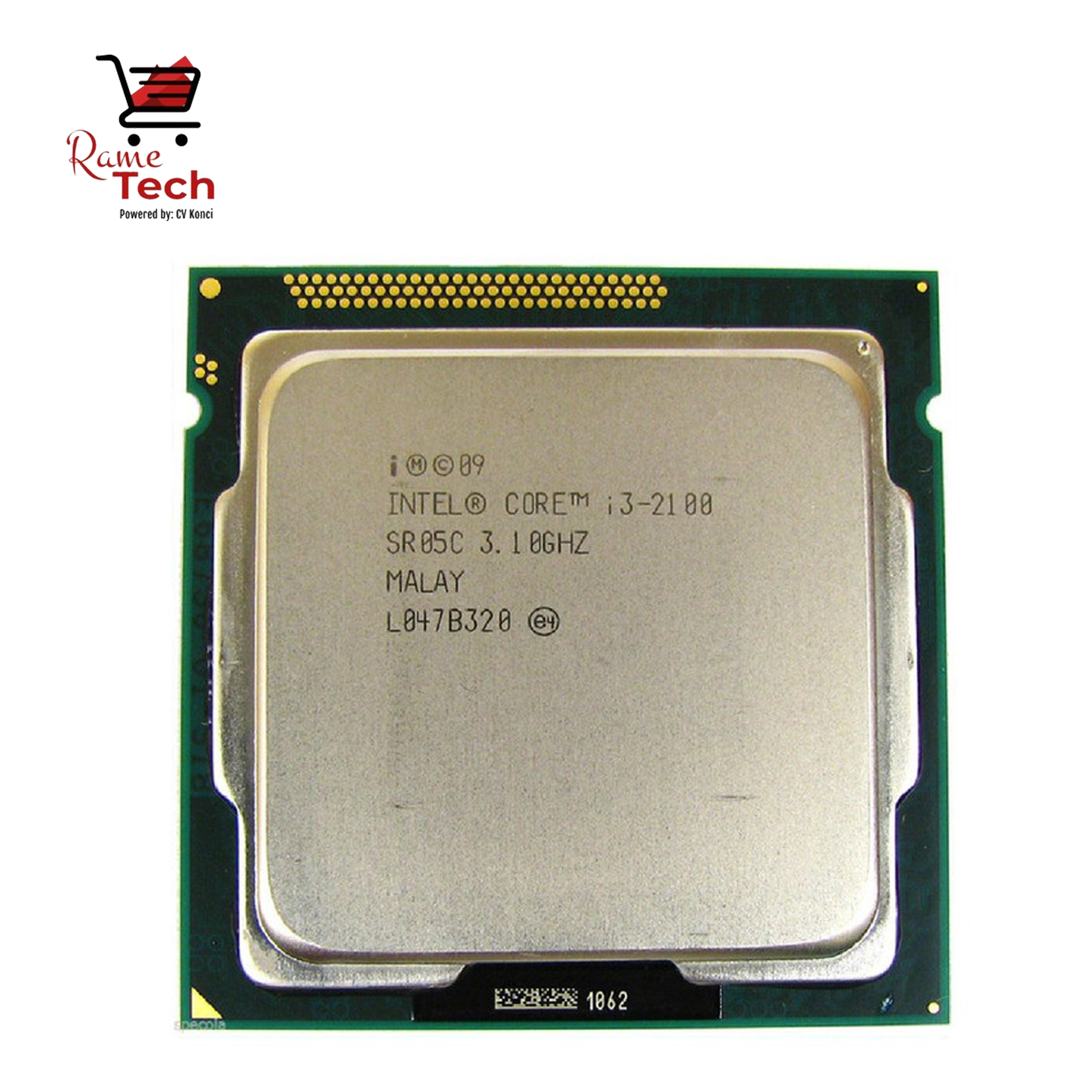 Processor Intel Core i3 2100 / 2120 / 2130 tray Soket 1155 Gen 2 Ci3 - 2100