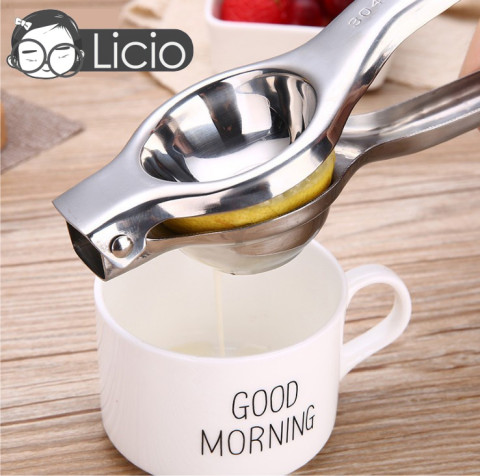 Alat Peras Jeruk Lemon Squeezer Stainless Steel Perasan Jeruk Lemon Image2