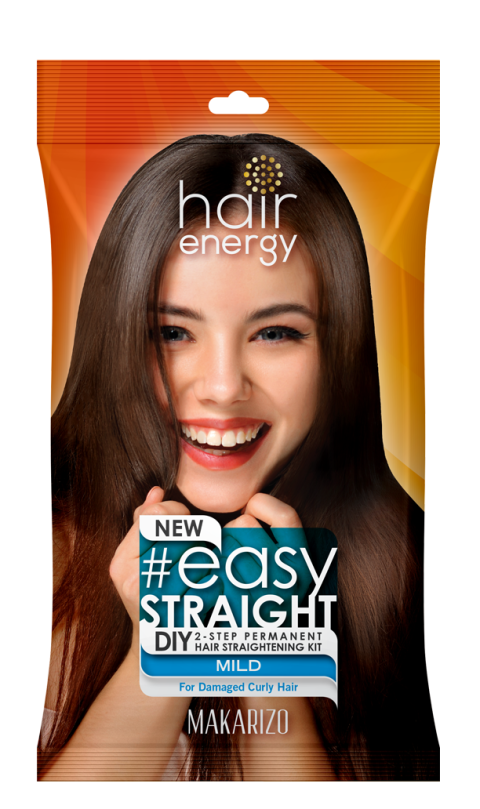 Makarizo Hair Energy Easy Straight - MILD 120 mL Pelurus Rambut Image2