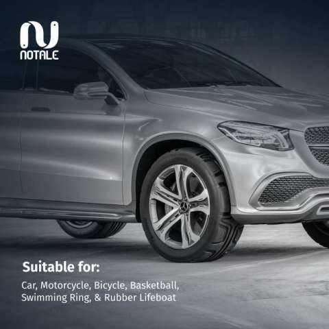 Notale Air Pump Inflator Electric Pompa Ban Mobil Sepeda Motor Bola Swimming ring Rubber lifeboat Alt Xiaomi Portable Perawatan Kendaraan Praktis Image5