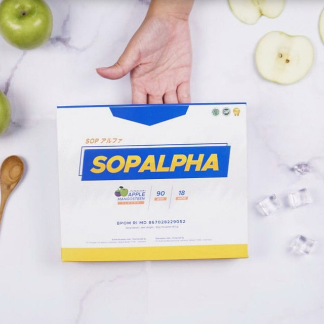 SOPALPHA BIOBOOST Original Immune Booster Paket 1 Box 18 Sachet