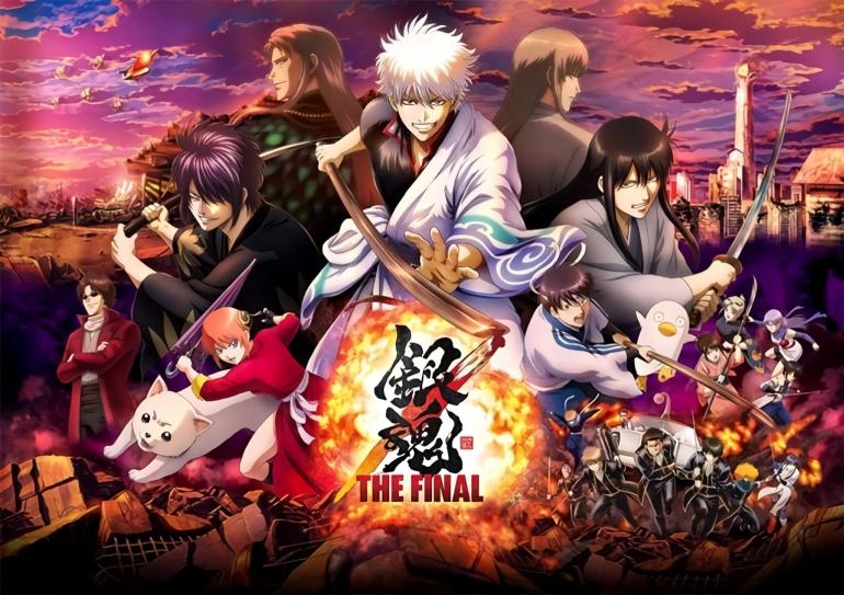 Flashdisk 64GB Film Anime Gintama Sub Indo Season 1-8 Komplit