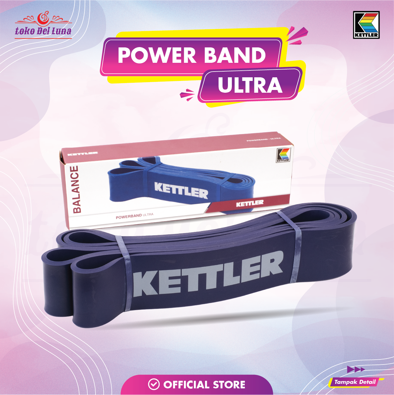 Resistance band full body power band KETTLER POWERBAND ULTRA