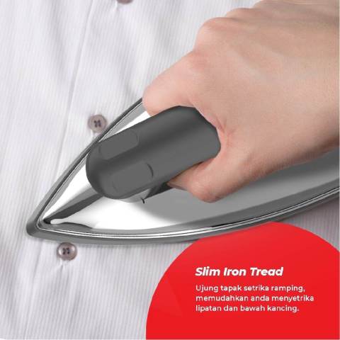 Setrika Maspion HA 110 / Automatic Iron HA110 Stainless Steel Image4